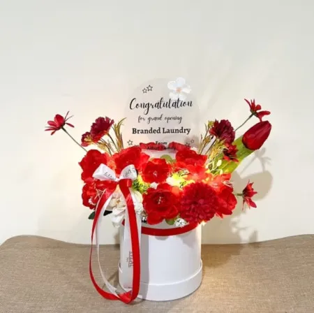 Bloom Box Akrilik Ucapan Grand Opening Sanggau